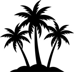 palm tree silhouette