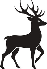 deer silhouette vector
