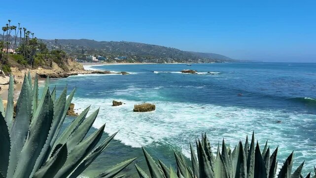 Beautiful Laguna Beach in Orange County, Southern California