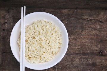 Instant noodles soup Chinese food