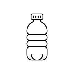 Water Bottle Icon vector stock illustration