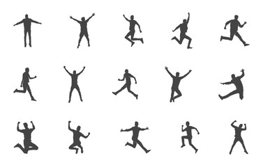 Man jumping svg, Man jumping silhouette, Man jumping clipart, Man jumping vector, Man jumping air svg, Man jumping air silhouette. 