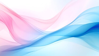 Obraz premium Abstract flowing pastel waves