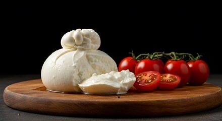 黒曜の輝きと朱の実