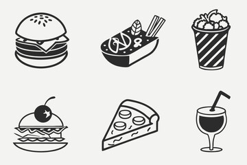 food and drink icons