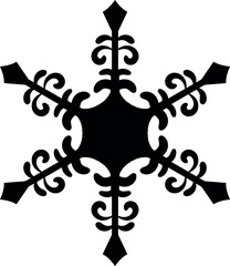 Snowflake Festive Art