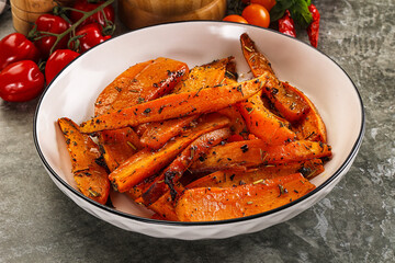 Baked batat with with spices