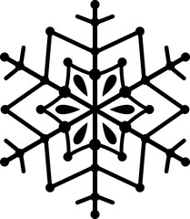 Snowflake Holiday Clipart