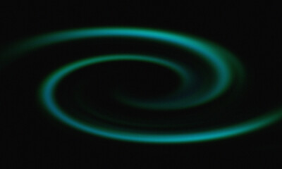 Black background with green light lines