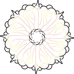 abstract flower background