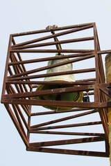 evocative image of Gibellina Nuova, in Val Belice, Sicily, 
built after the 1968 earthquake destroyed Gibellina
