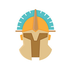 knight helmet icon illustration vector