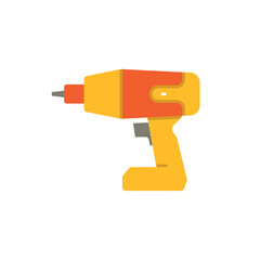 electric drill icon vector illustration