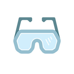Safety Goggles icon vector illustration
