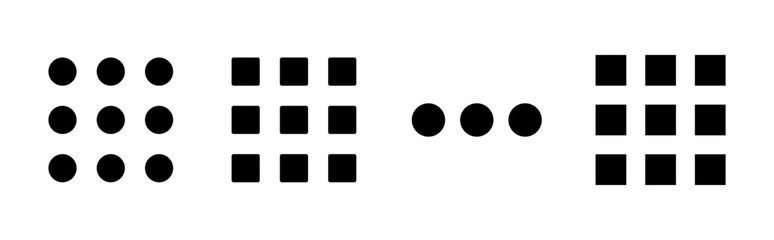 Menu Icon set. web menu icon. hamburger menu symbol
