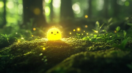 Glowing Forest Spirit