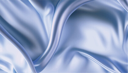 Smooth elegant violet silk drapery background. Textile texture. Vector illustration	