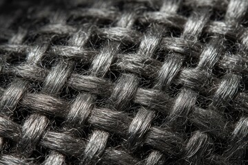 Interwoven silver thread texture