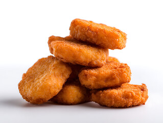 Crispy Chicken Nugget Isolated on a white Background or transparent, png cut out 93069685 1