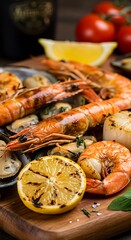 海の恵み、炎の詩