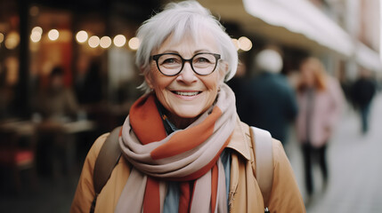 portrait of a senior woman