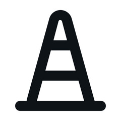 Clean and Minimalist Outline Icon of construction 