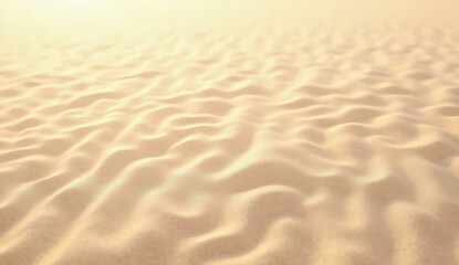 Fototapeta premium Water Ripple Sand Texture with Gentle Grooves and Beach-Inspired Tones