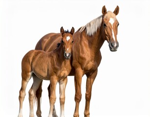 Obraz premium horse isolated on white