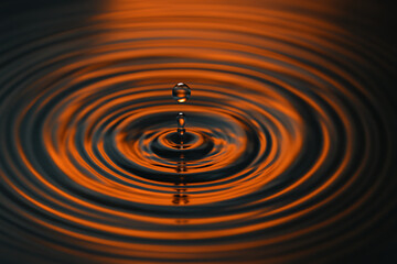 Fiery ripple impact