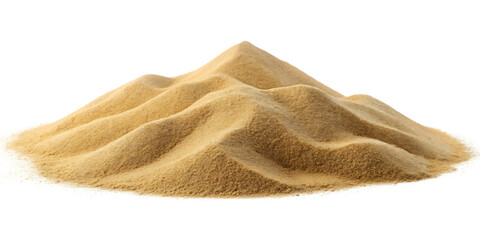 desert sand isolated on white background PNG