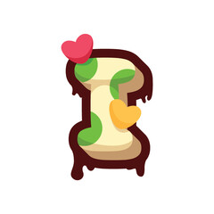 Cookies Valentine Alphabet