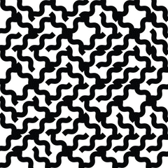 Seamless abstract pattern design. Modern creative background. Stylish geometric texture. Vector