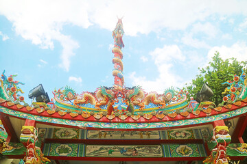 Shrine of Lao Pun Tao Kong, a Beautiful Historic Taoist Shrine on Songwad Road, the Chinatown of...