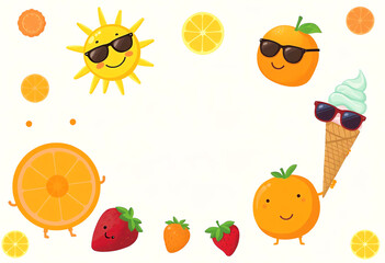 Sunny and Fruity Summer Fun