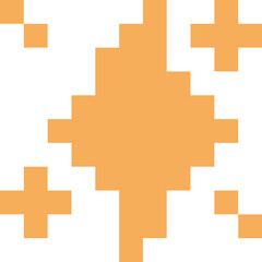 Retro Sparkle Pixel Art