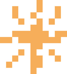 Retro Sparkle Pixel Art