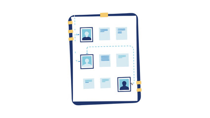 Mapping connections Visualizing team roles and reporting structures for project success with digital
