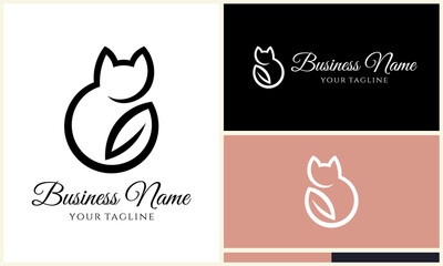 Cat Logo Design Variations. (18)