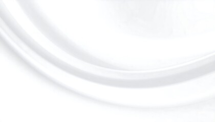 Smooth white fabric folds