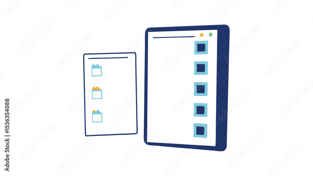 Poster digital documents for project management enhancing productivity and organisation in modern