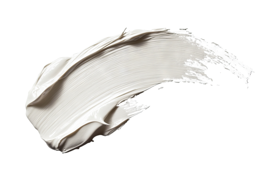 Set of 84 creamy acrylic glazing brush strokes in high-resolution PNG format with transparent background, ideal for cutout overlays, abstract art compositions, and versatile graphic design projects