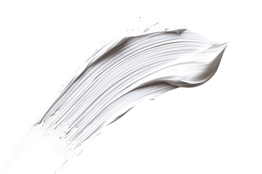 Set of 84 creamy acrylic glazing brush strokes in high-resolution PNG format with transparent background, ideal for cutout overlays, abstract art compositions, and versatile graphic design projects - Powered by Adobe