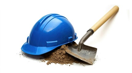 Construction tools and earth