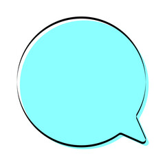 丸い吹き出し001