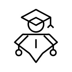 graduation cap icon