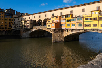 The Old Town of city of Florence, Italy