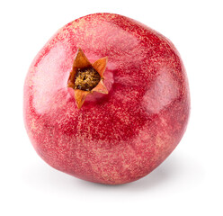 pomegranate isolated on a white background. clipping path