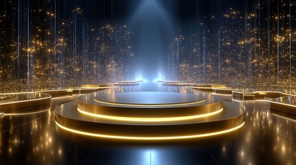 Golden Award Ceremony Stage Design