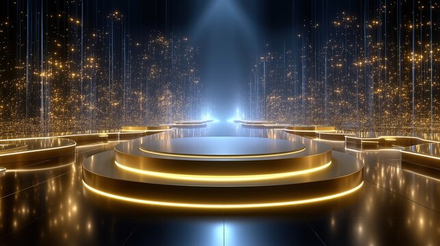 Golden Award Ceremony Stage Design