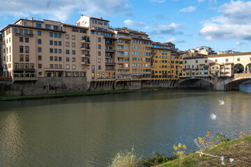 The Old Town of city of Florence, Italy
